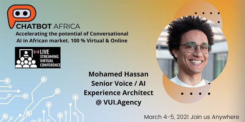 VUI.agency Chatbot Africa & Conversational AI Summit 2021 Mohamed Hassan
